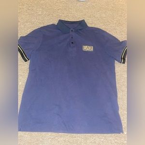 Men’s genuine EA7 Armani polo